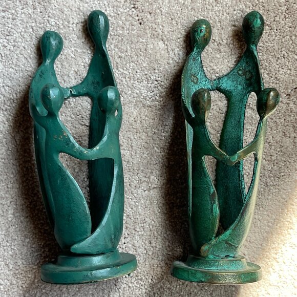 Family Cast Iron Silhouette (Set of TWO) (h/a/x) - Picture 5 of 13